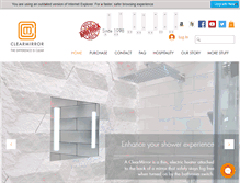 Tablet Screenshot of clearmirror.com